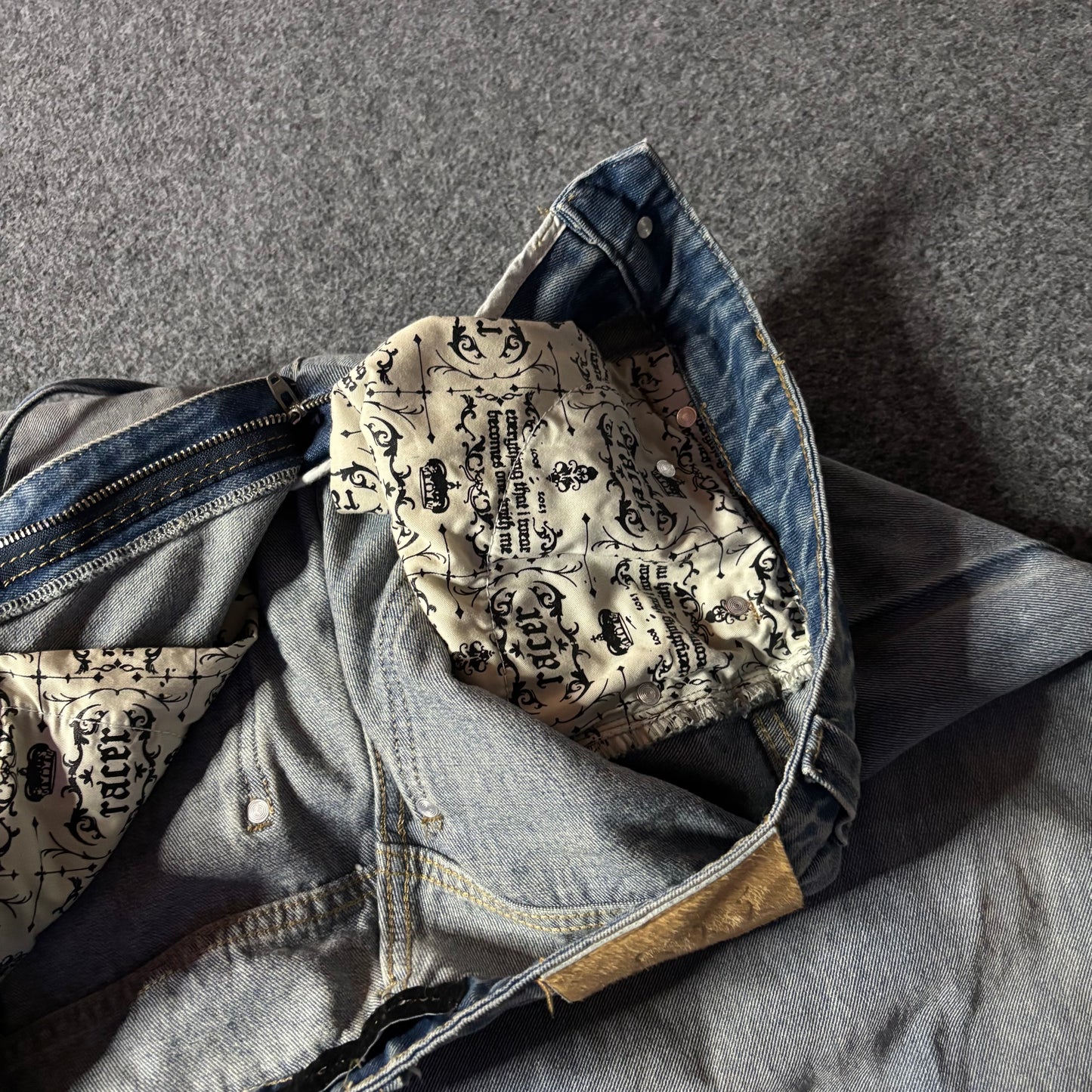 Racer Worldwide ultra baggy jeans