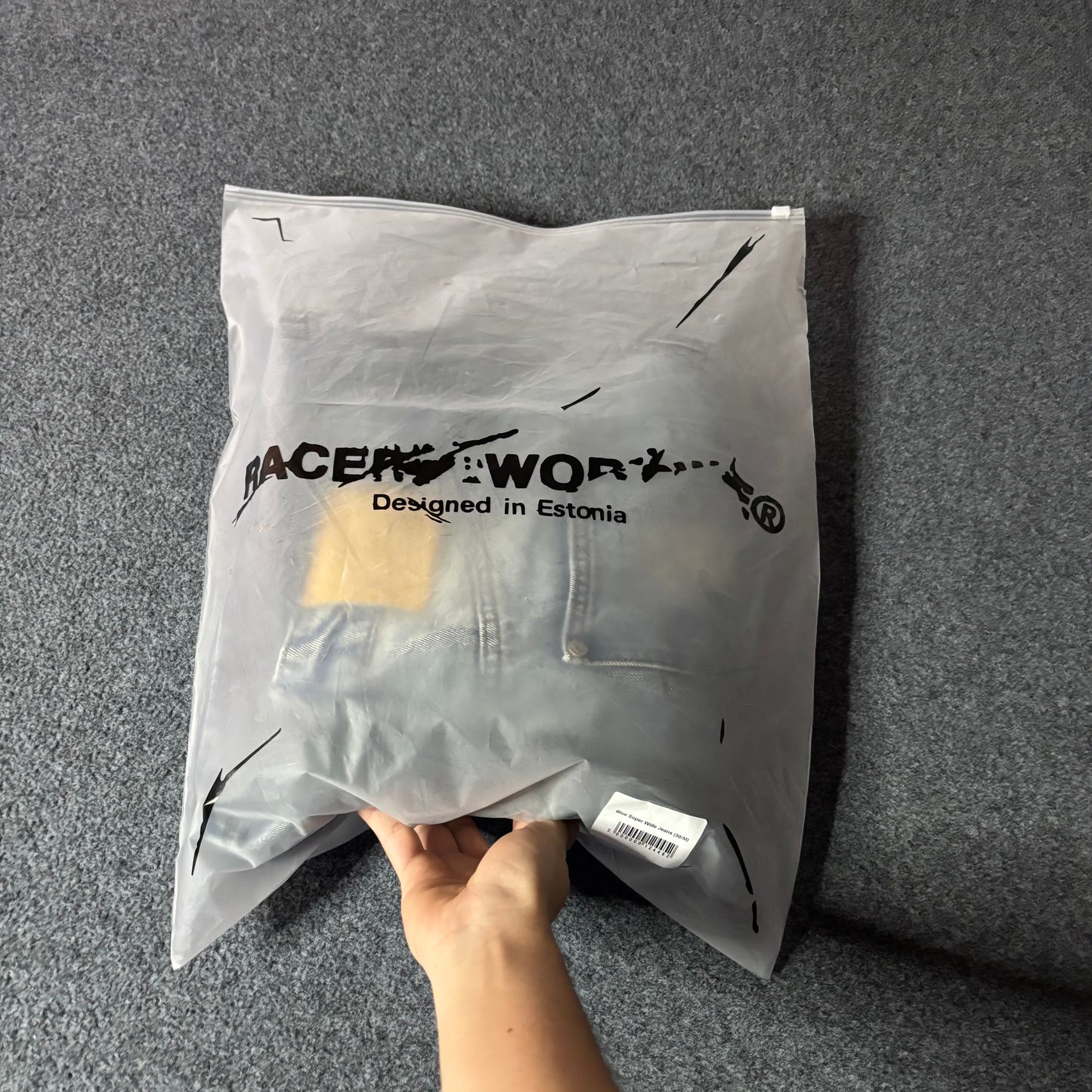 Racer Worldwide ultra baggy jeans