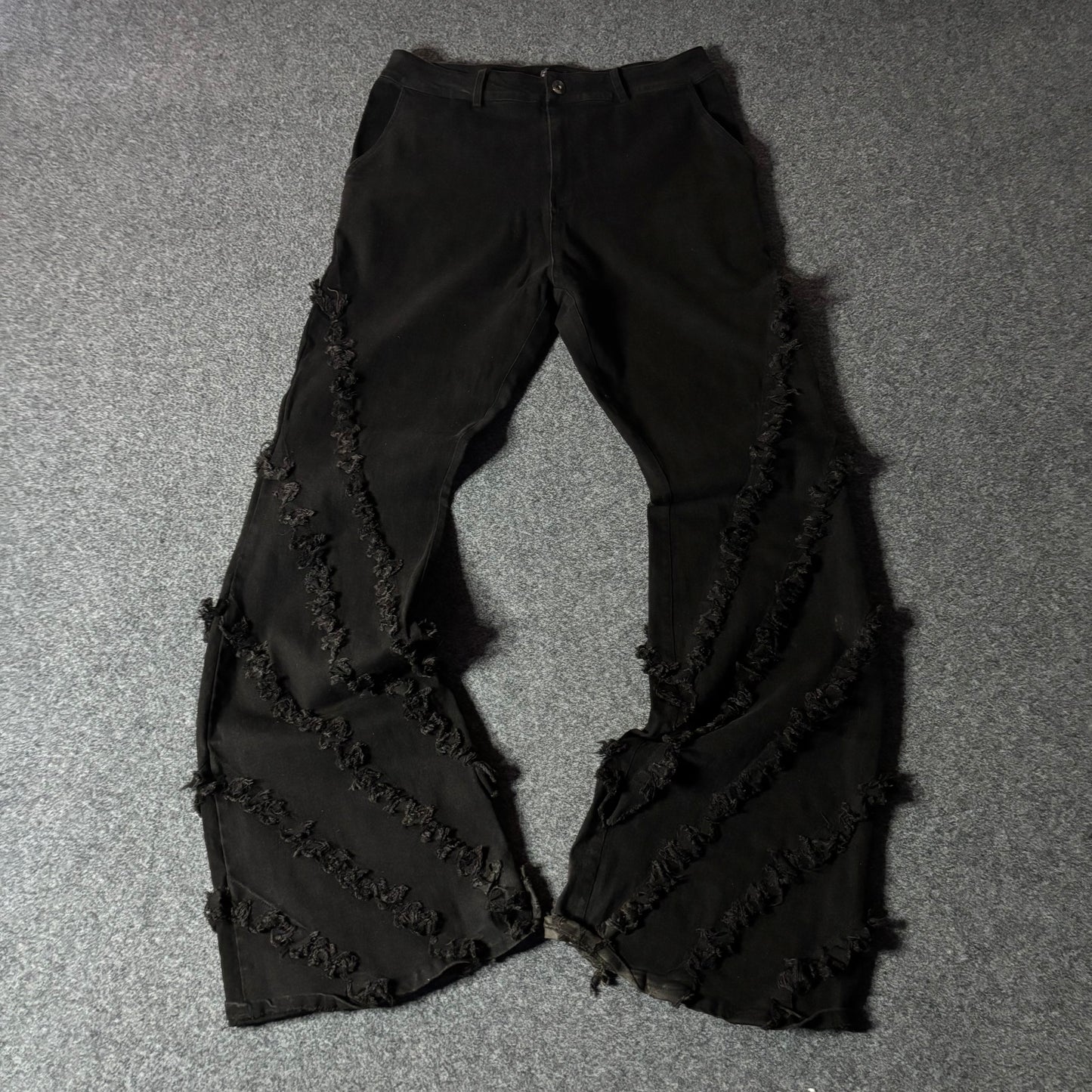 Verseas flared black jeans
