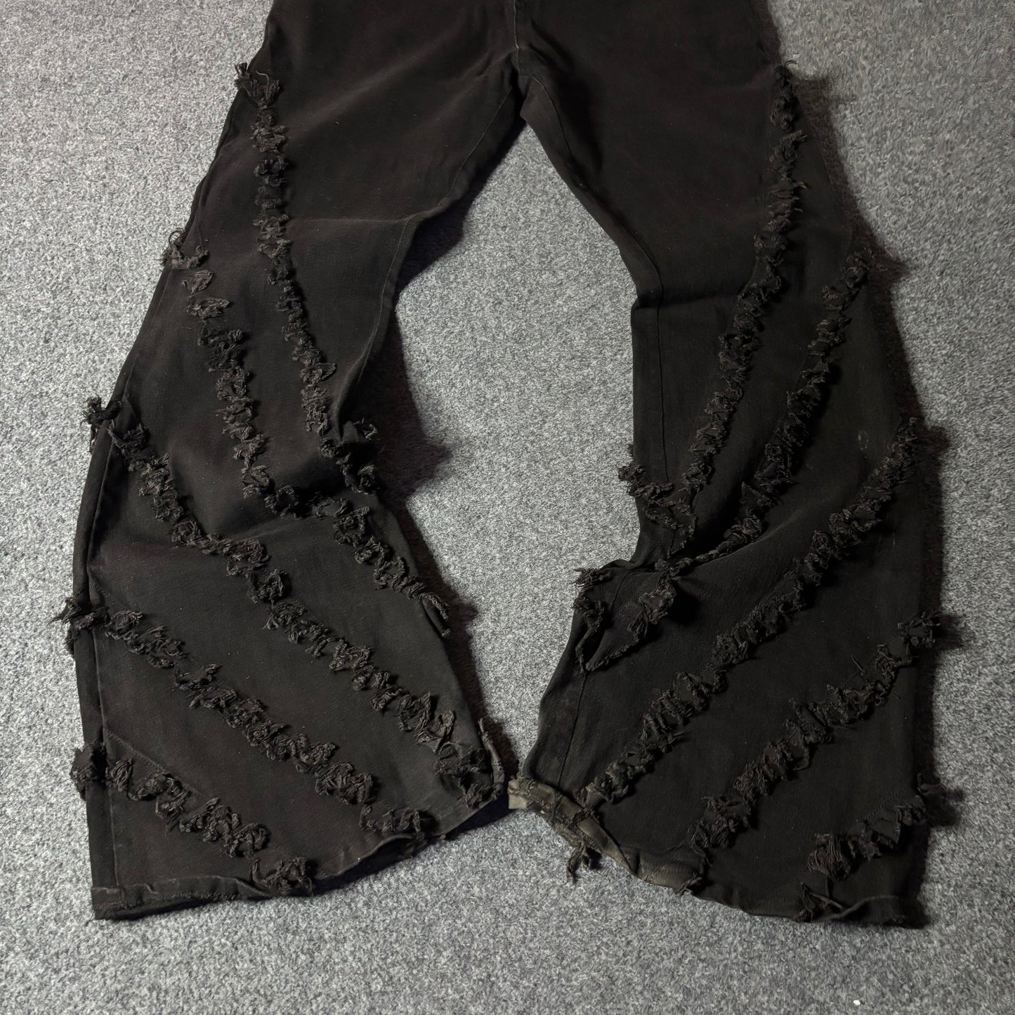 Verseas flared black jeans