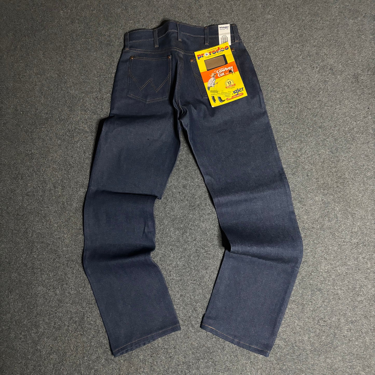 Wrangler rodeo bootcut raw denim