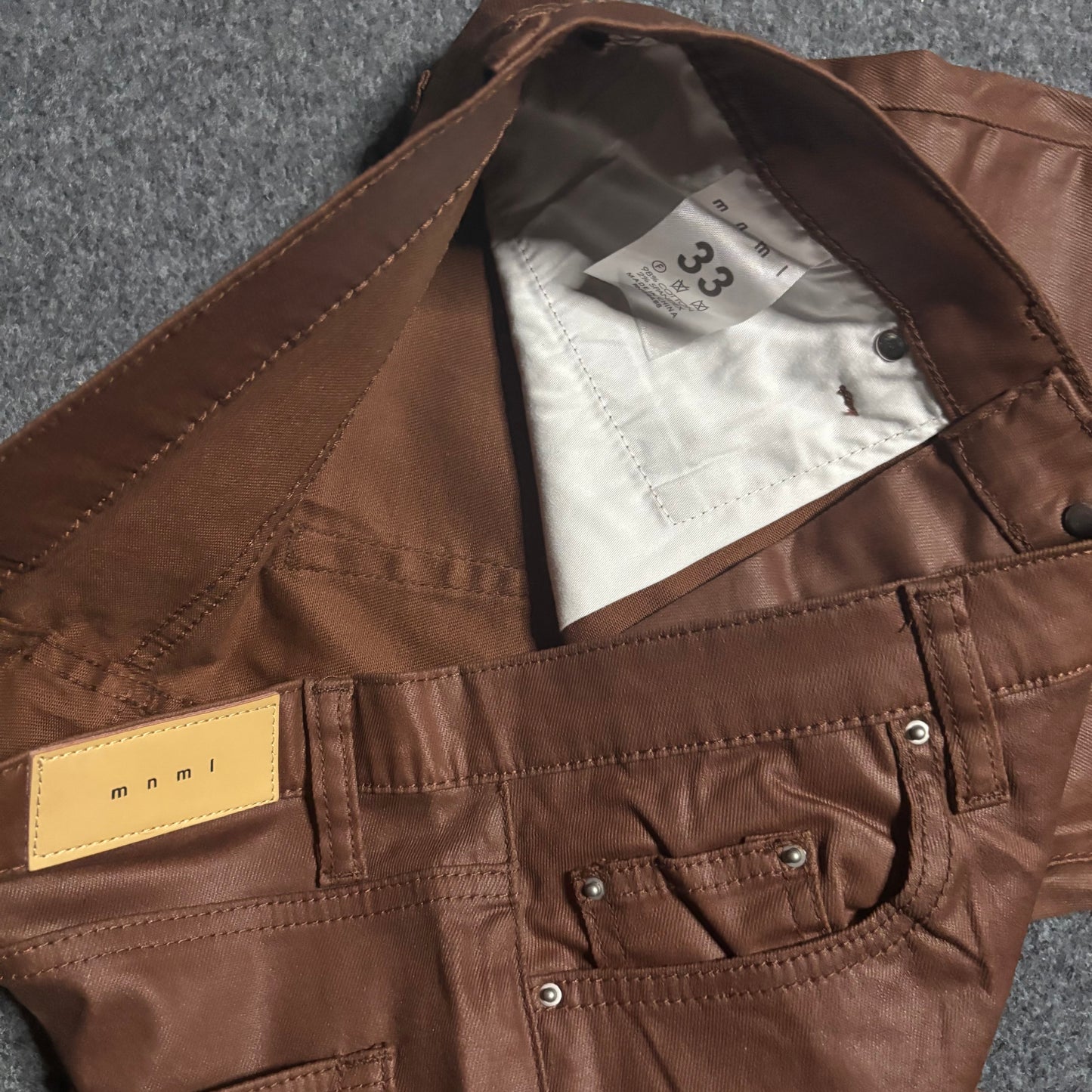 Mnml m11 slim zip denim