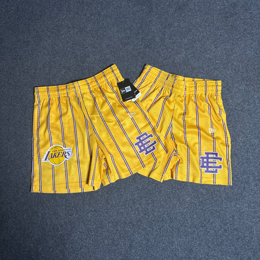 Eric Emanuel x NBA Lakers mesh shorts