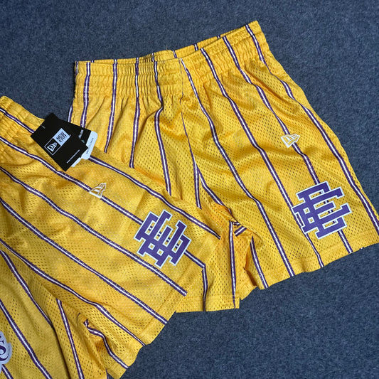 Eric Emanuel x NBA Lakers mesh shorts