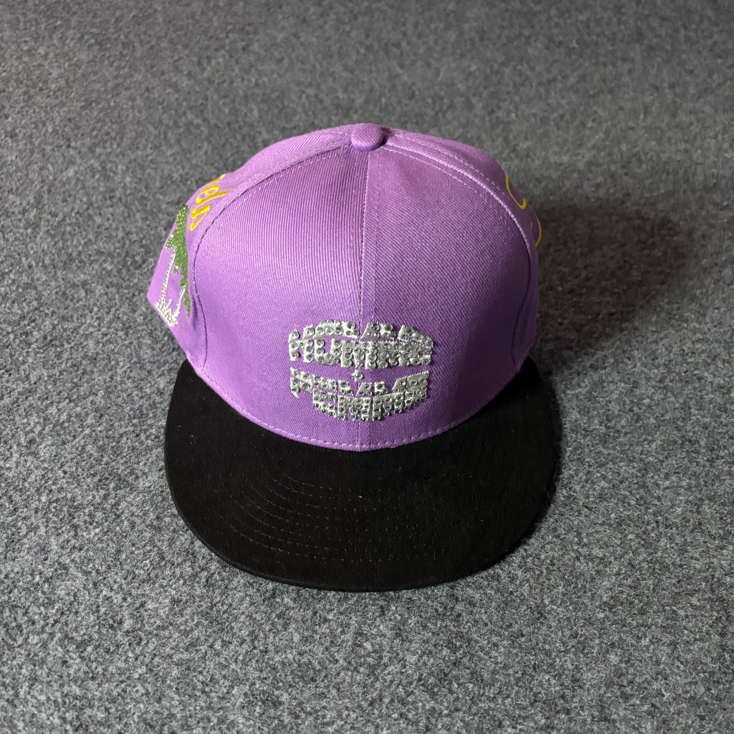 Homme Femme Los Angeles Rhinestones hat