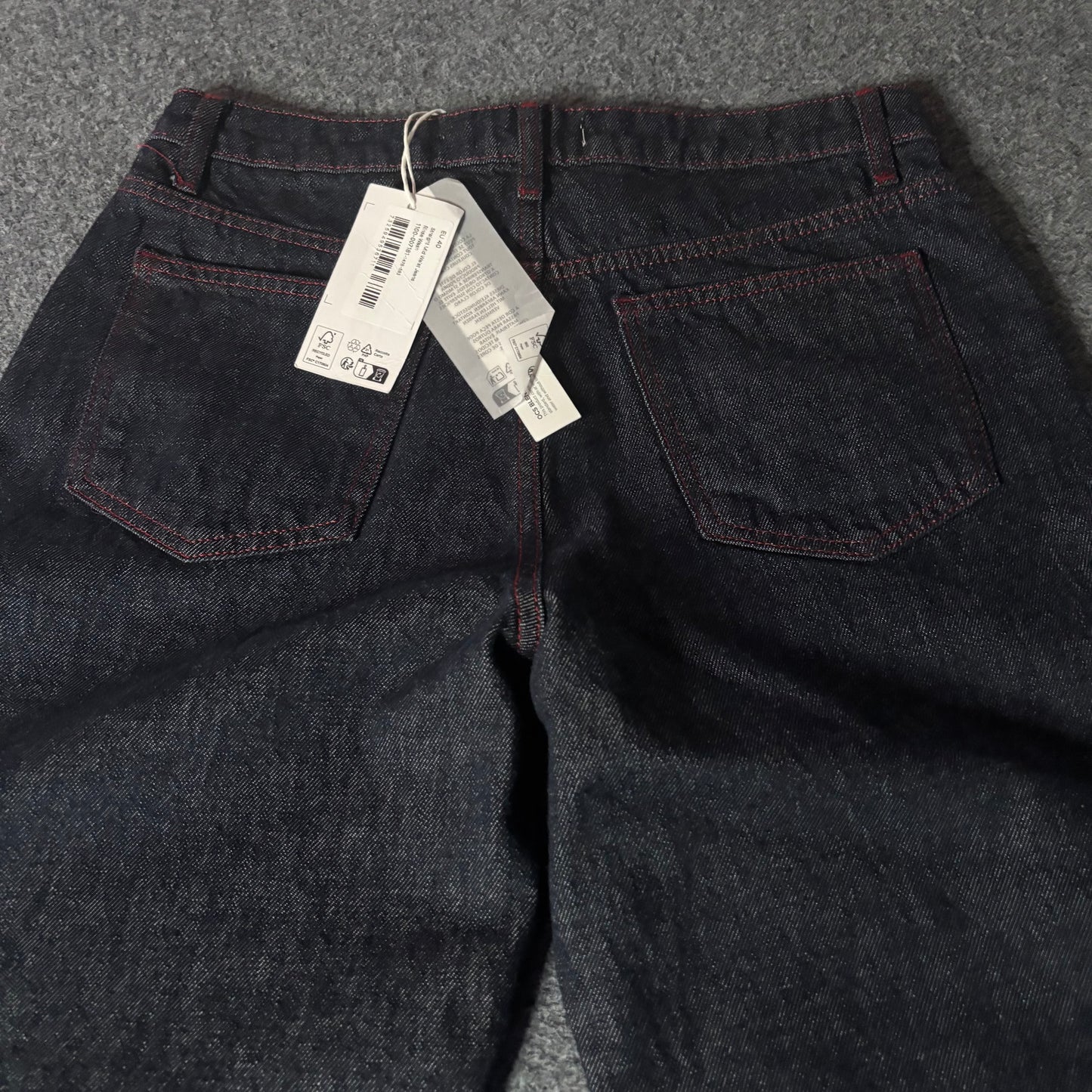 NAKD blue baggy denim