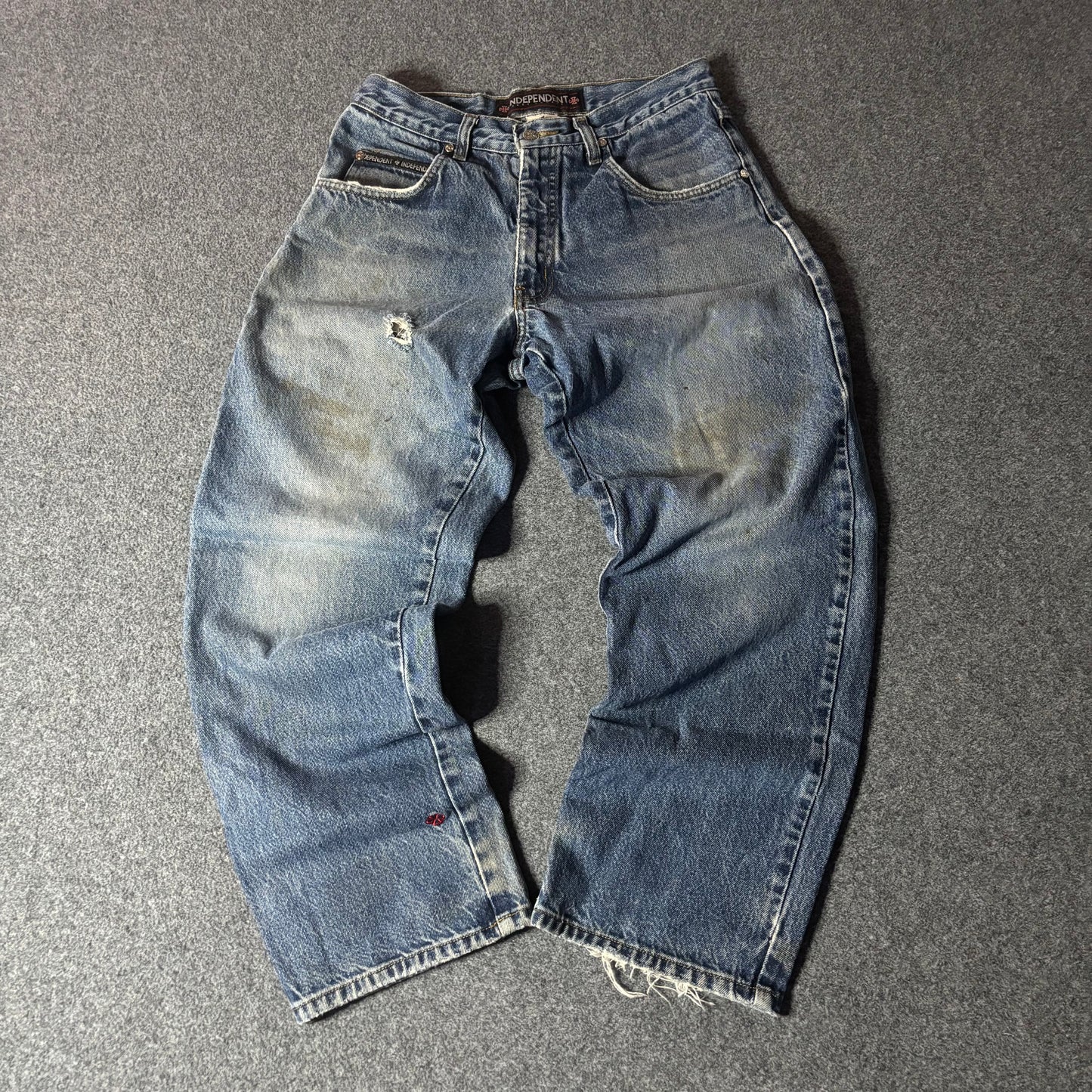 Independent vintage skate jeans