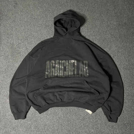 Balenciaga "AGAINELAB" oversized distressed hoodie