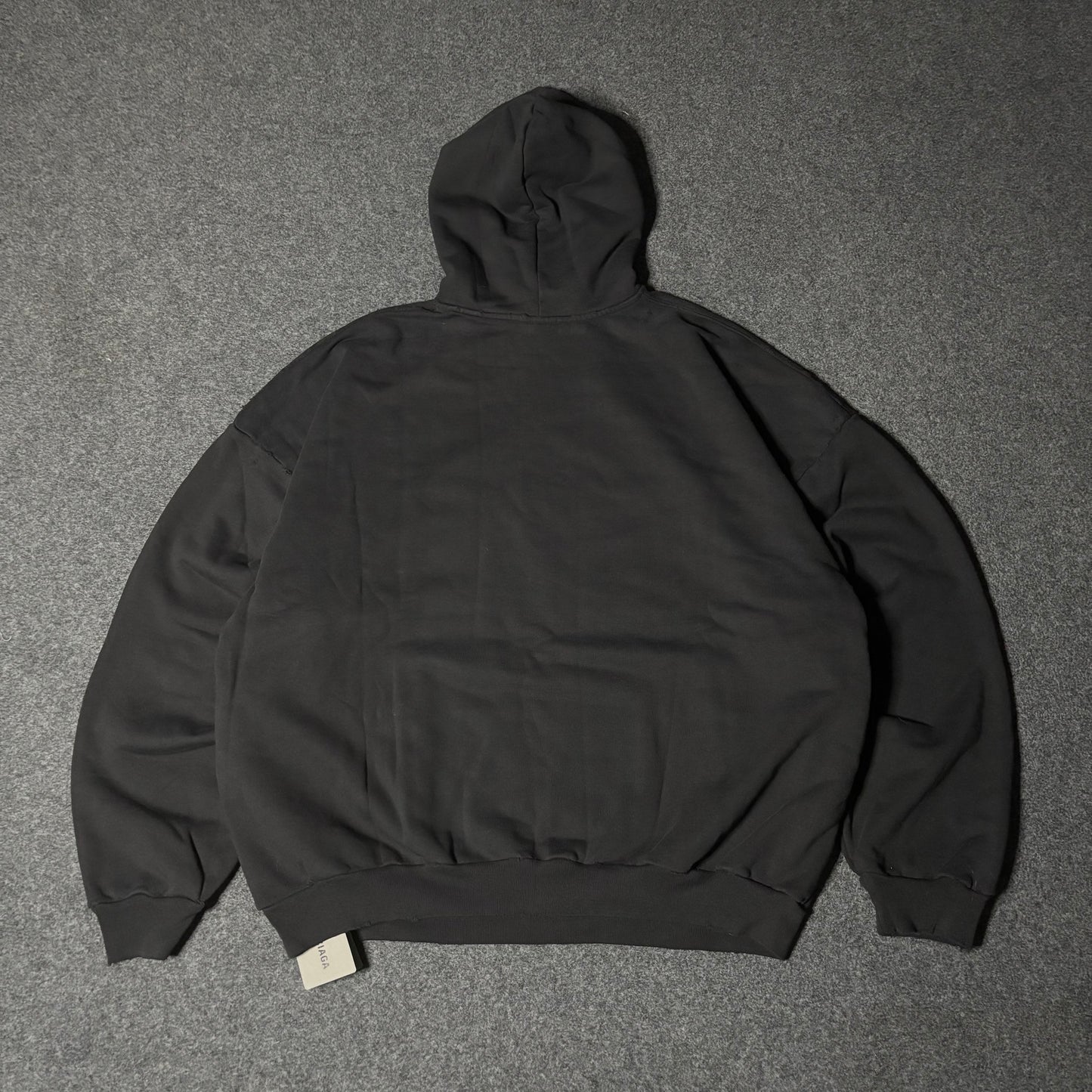Balenciaga "AGAINELAB" oversized distressed hoodie
