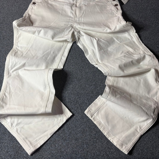 Dickies white double knee