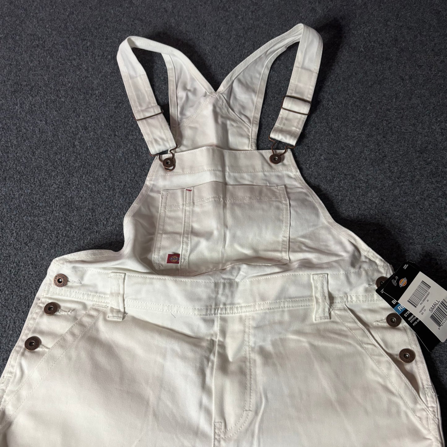 Dickies white double knee