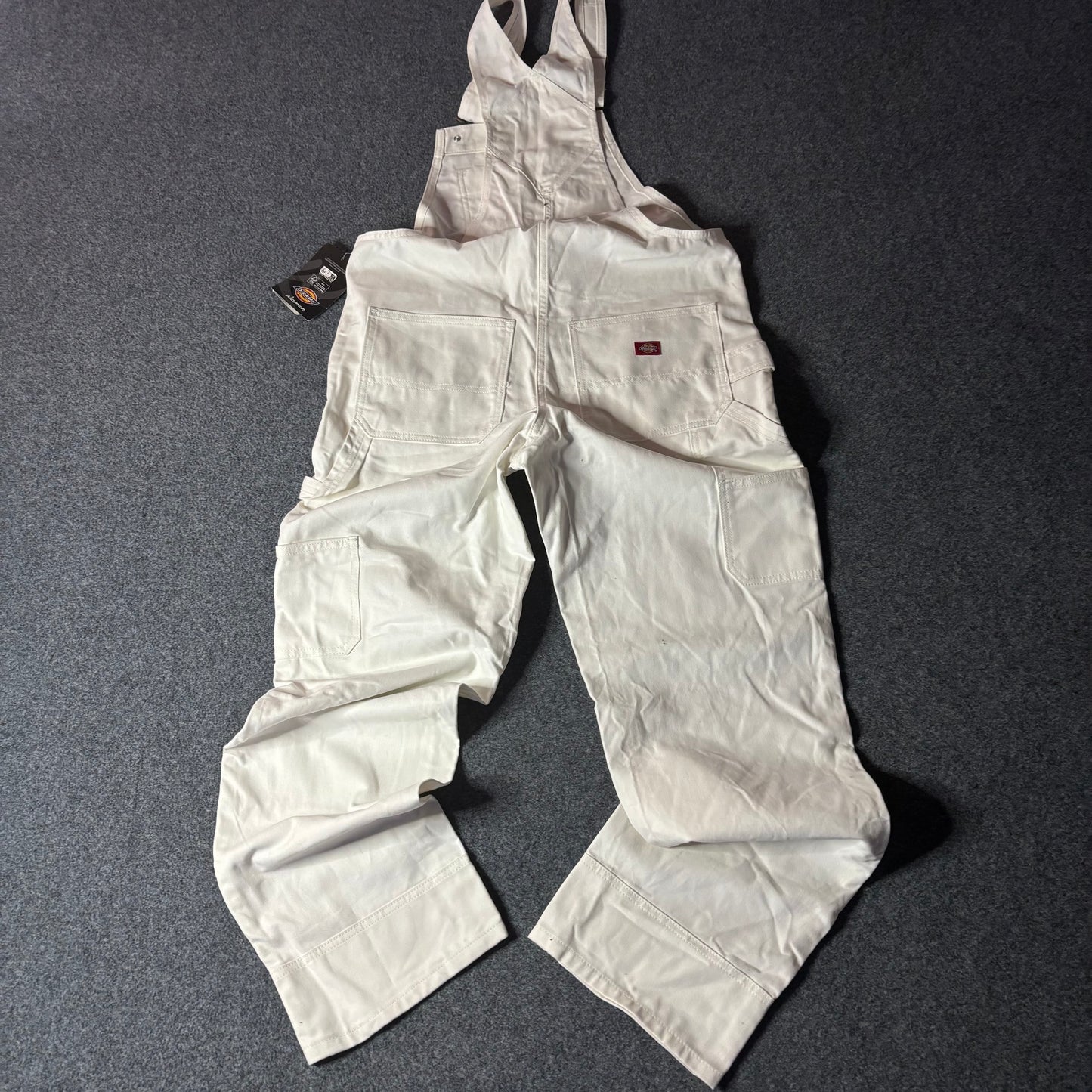 Dickies white double knee