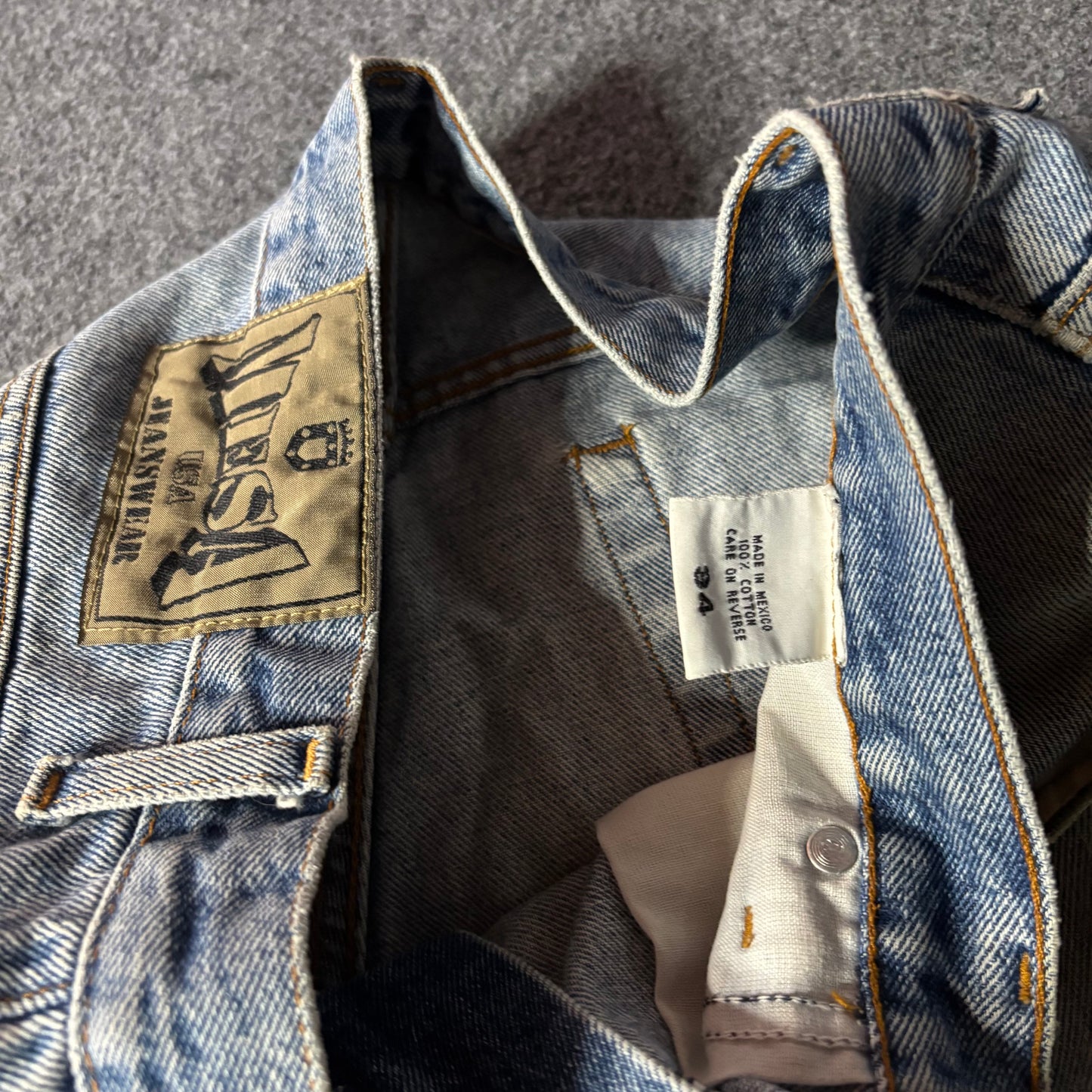 Vintage denim shorts