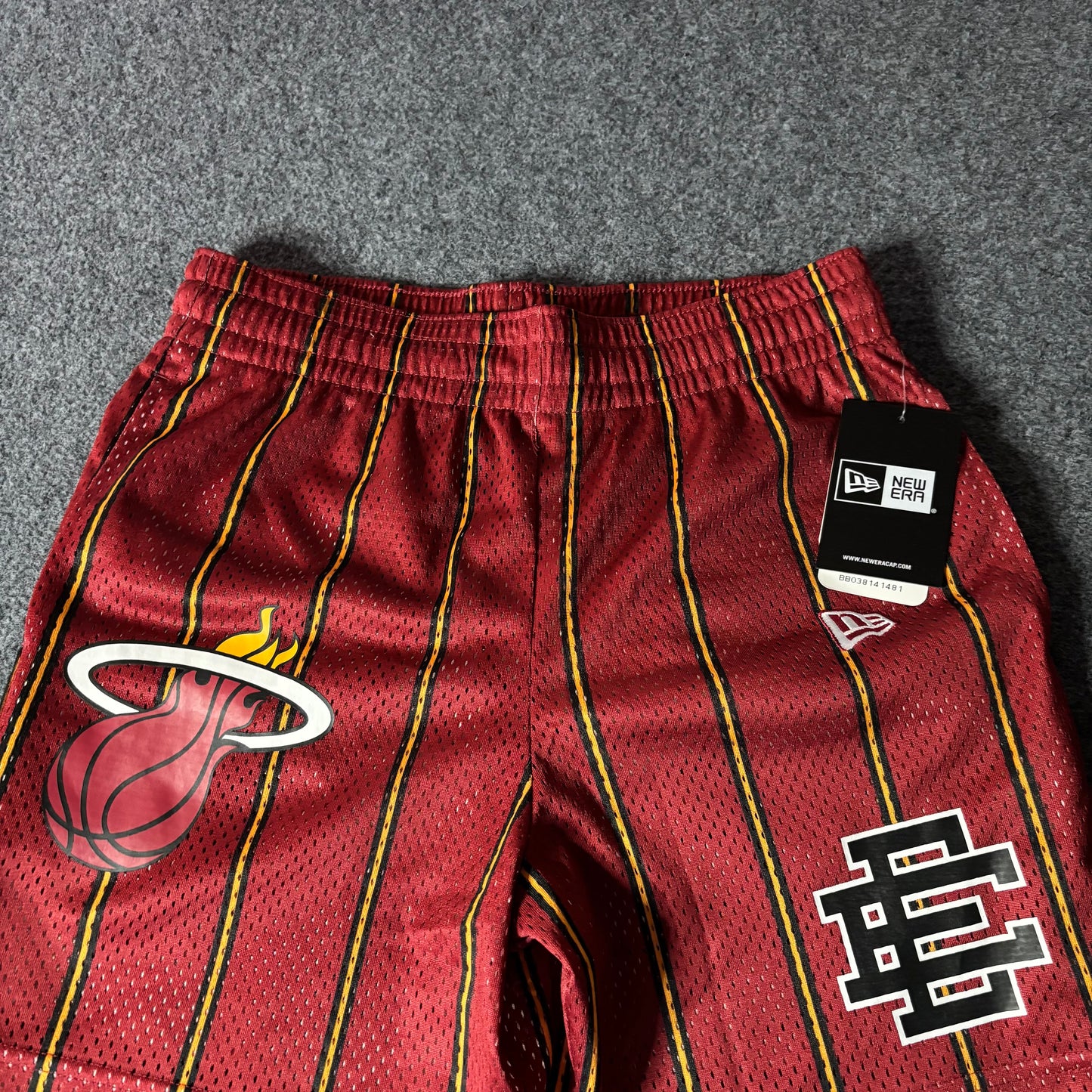 Eric Emanuel x NBA Miami heat shorts