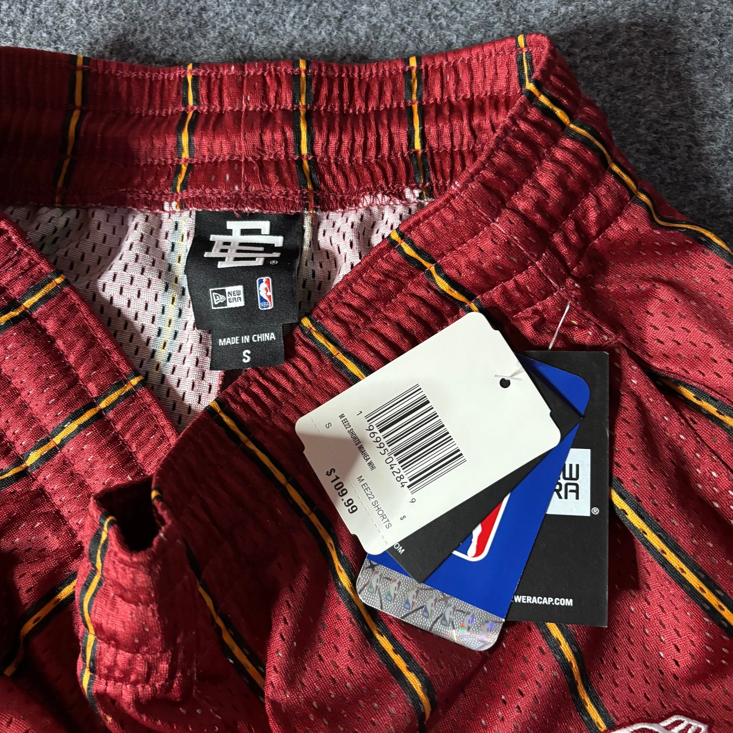 Eric Emanuel x NBA Miami heat shorts