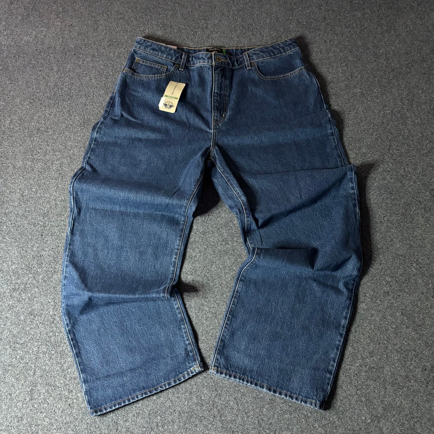 Dockers baggy blue jeans