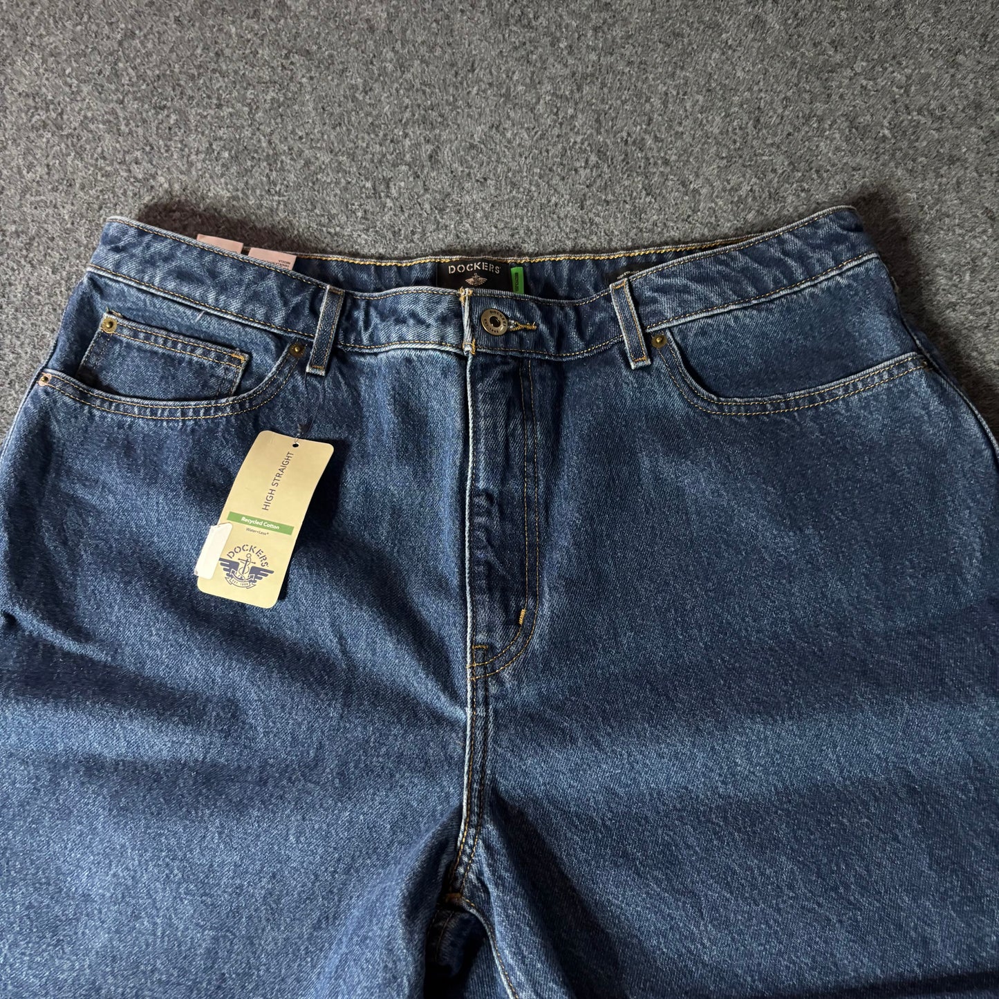 Dockers baggy blue jeans