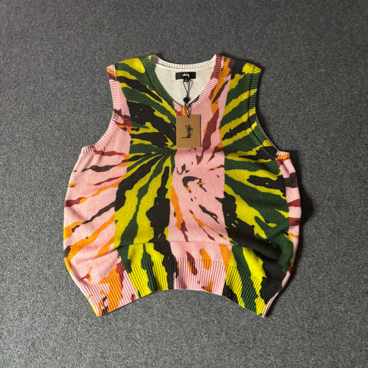 Stussy printed sweater vest