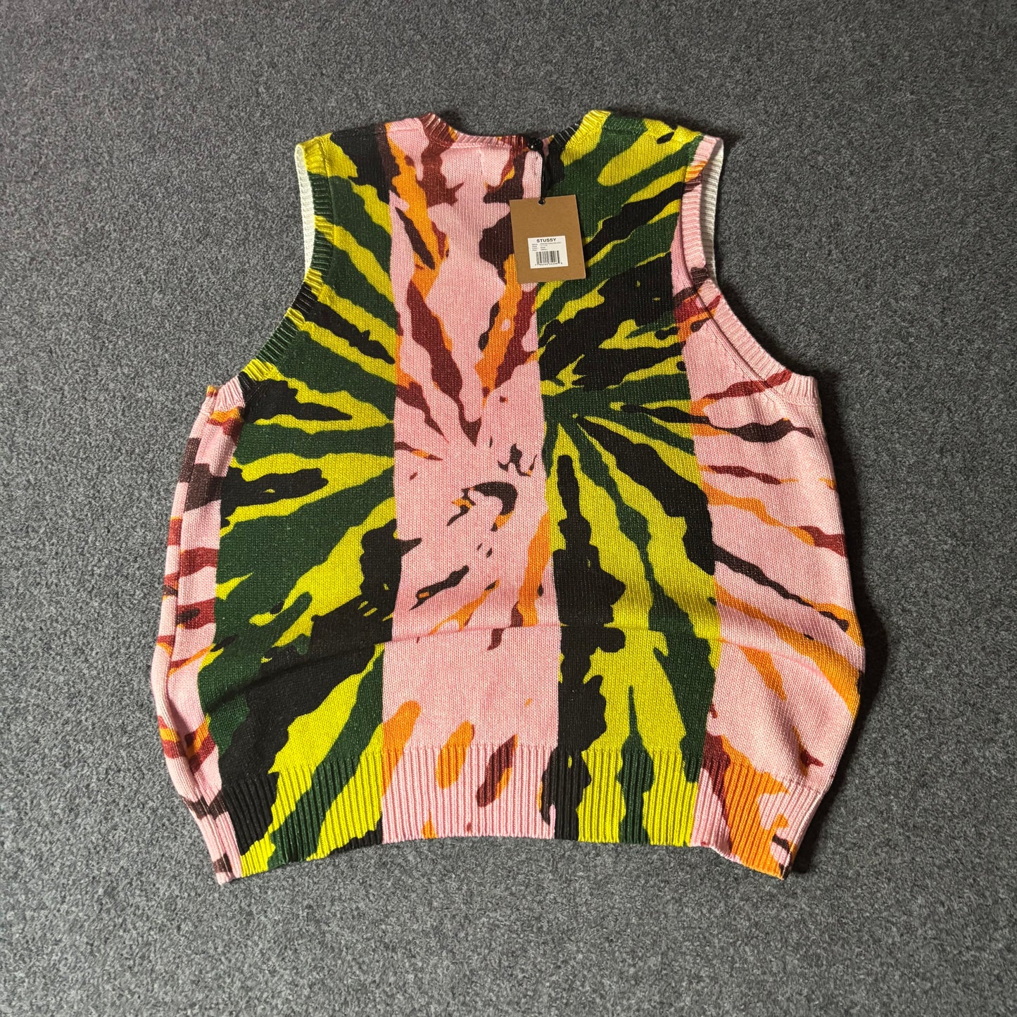 Stussy printed sweater vest