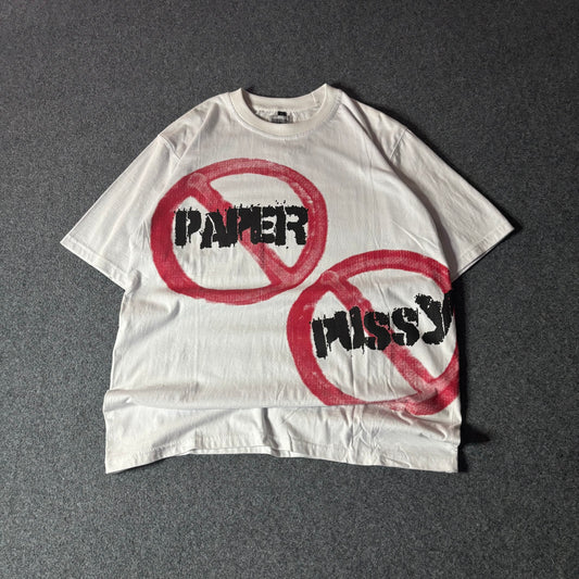 Paper Pussy white tee