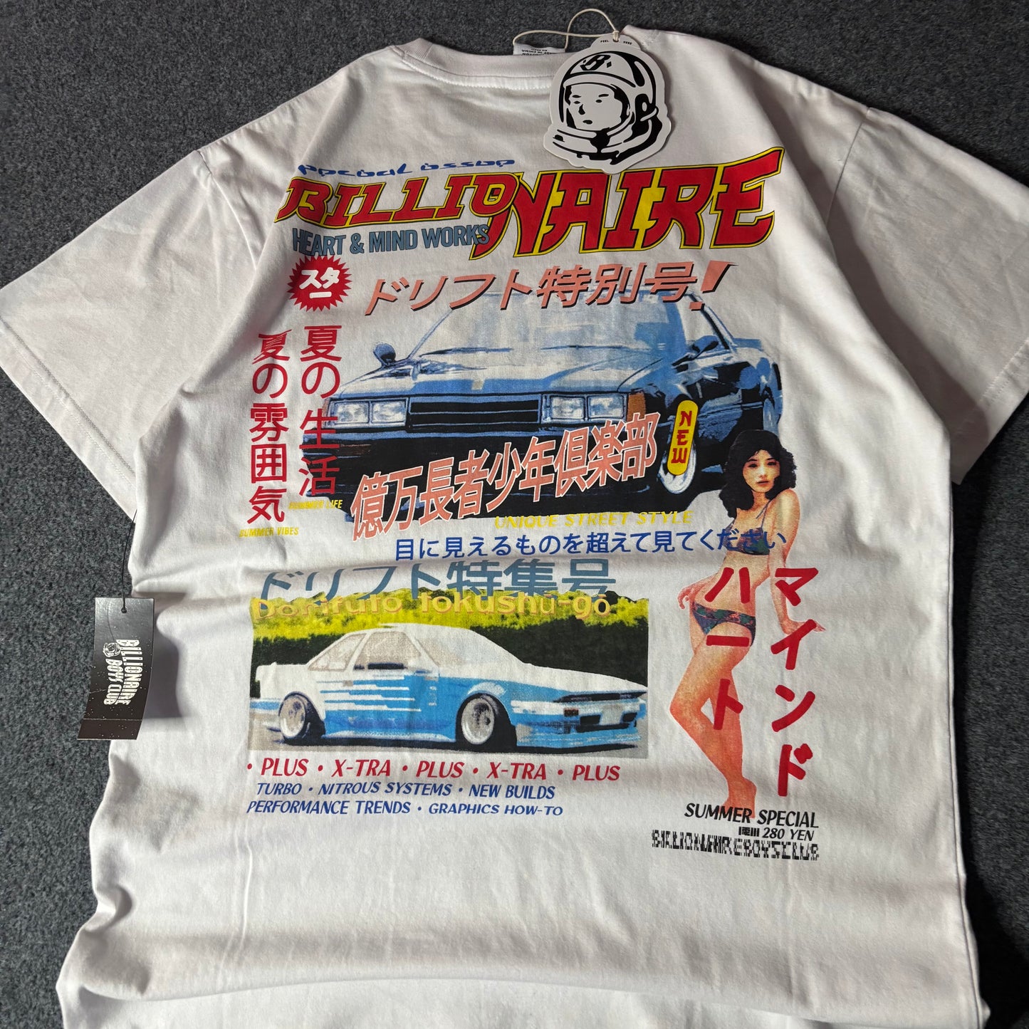 Billionaire Boys Club drift tee white