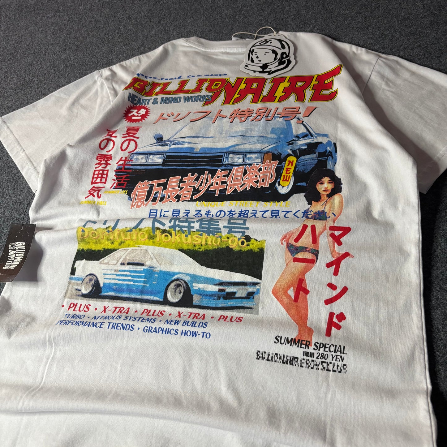 Billionaire Boys Club drift tee white