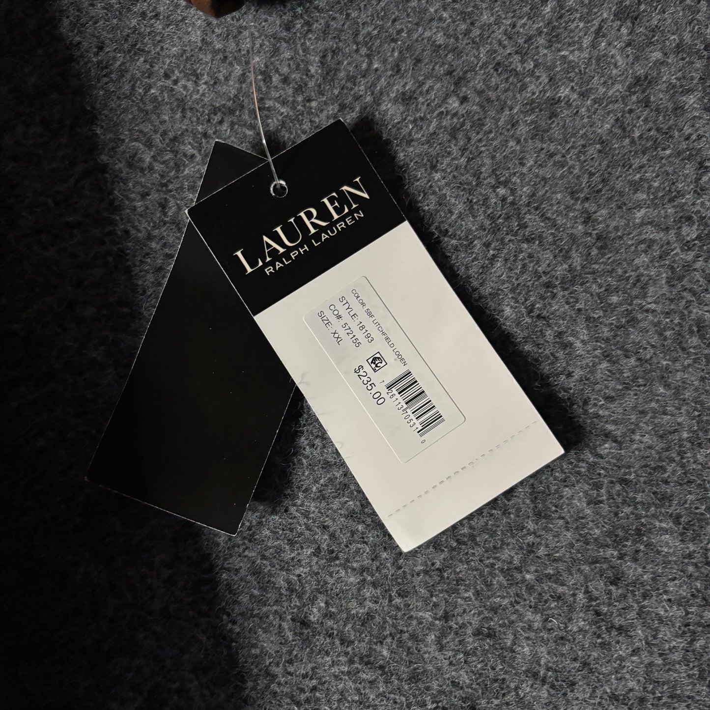 Polo Ralph Lauren litchfield loden coat jacket