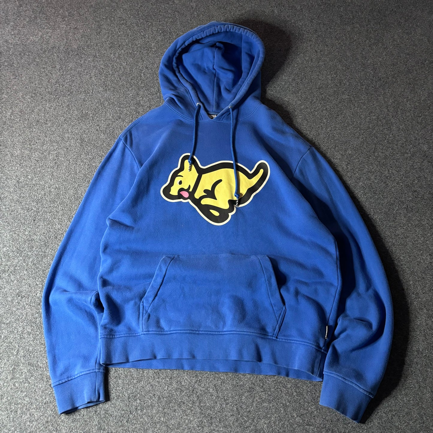 Ice Cream running dog blue conjunto