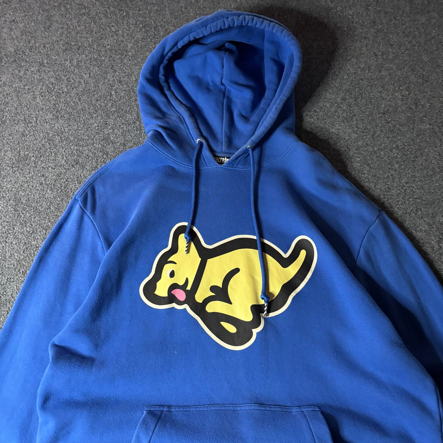 Ice Cream running dog blue conjunto