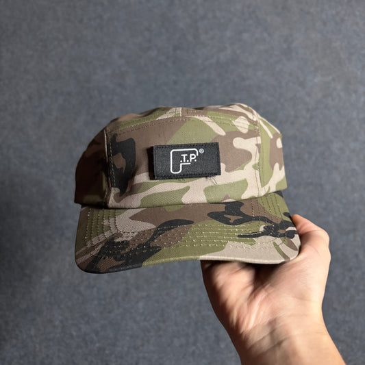 Fuck The Population FTP camo velcro patch hat