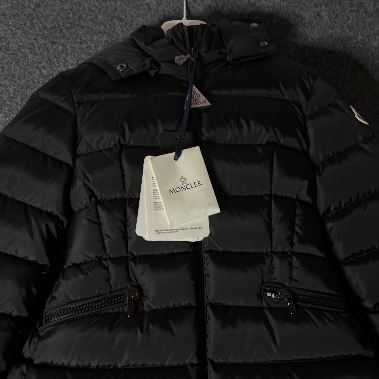 Moncler puffer jacket kids