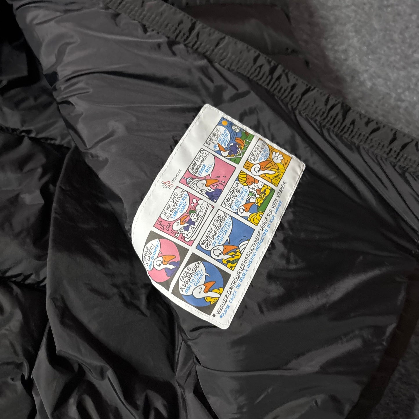 Moncler puffer jacket kids