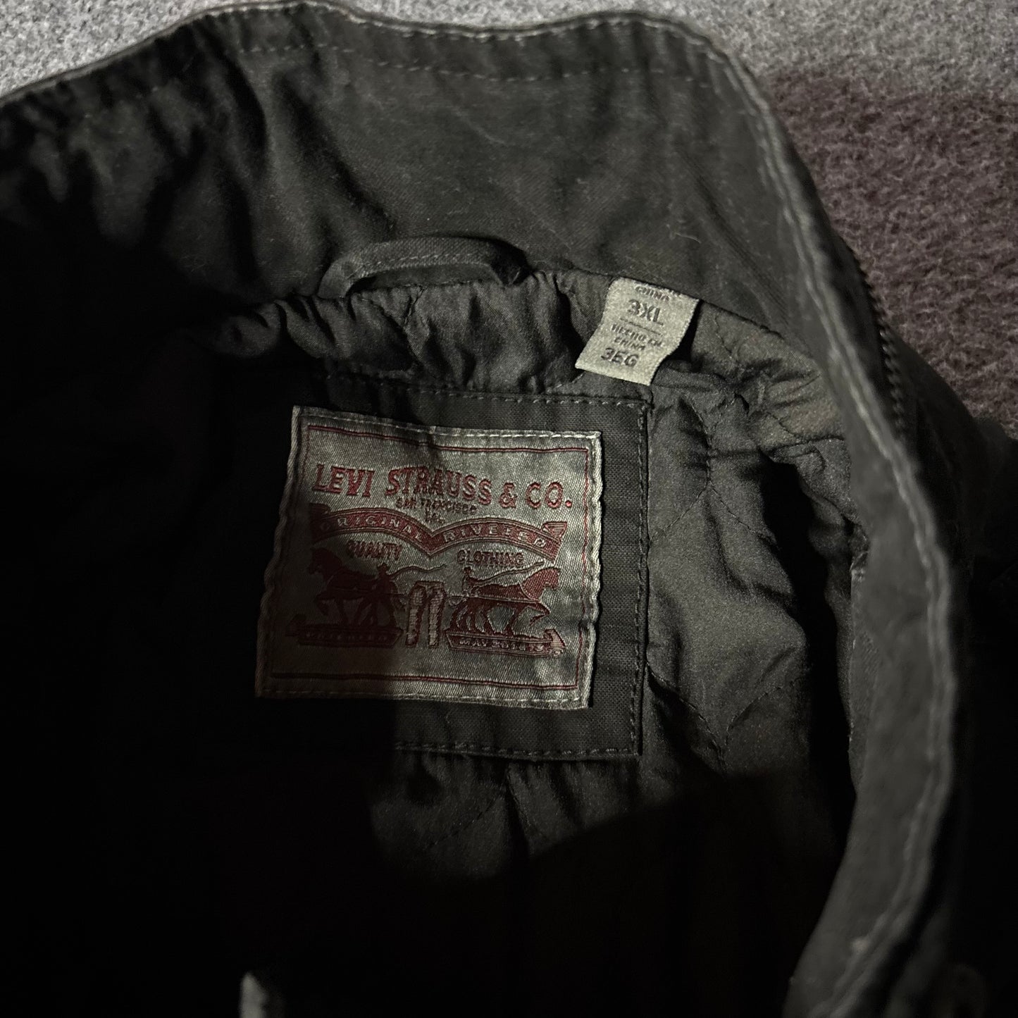 Levis black jacket