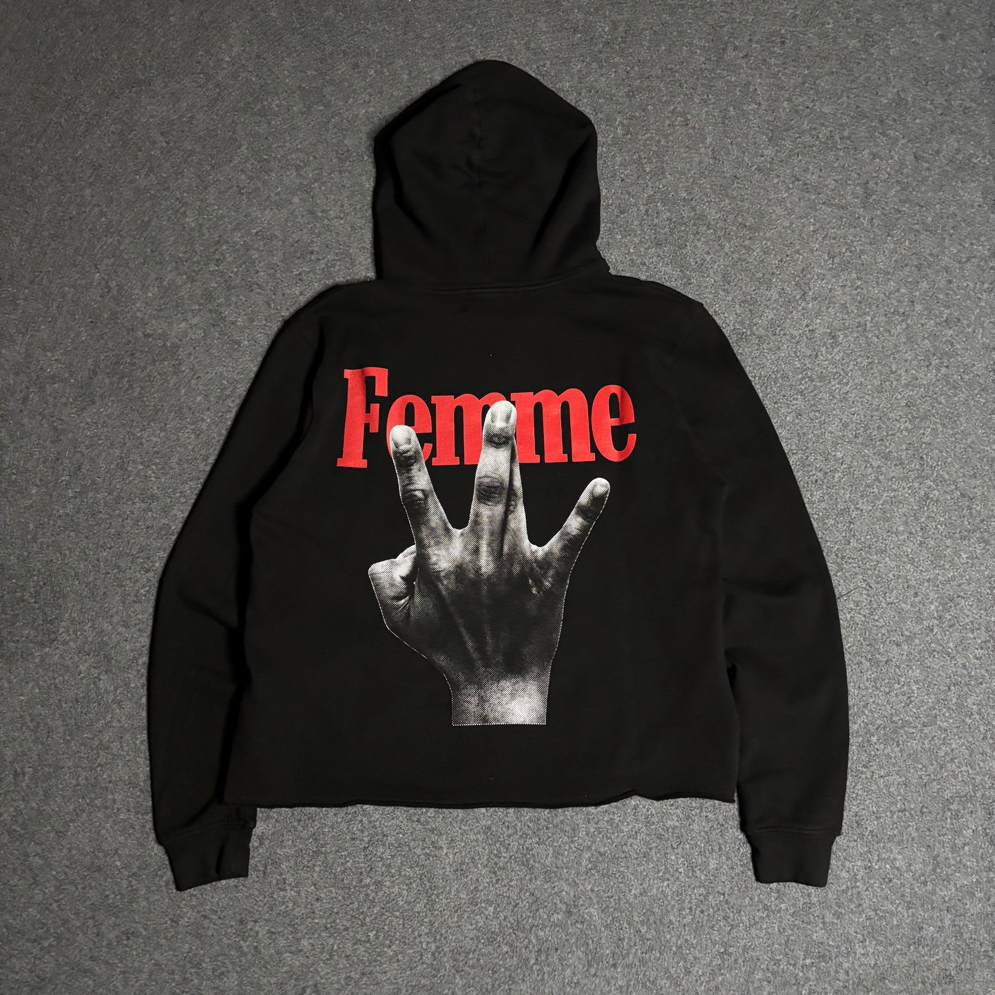 Homme Femme hands hoodie