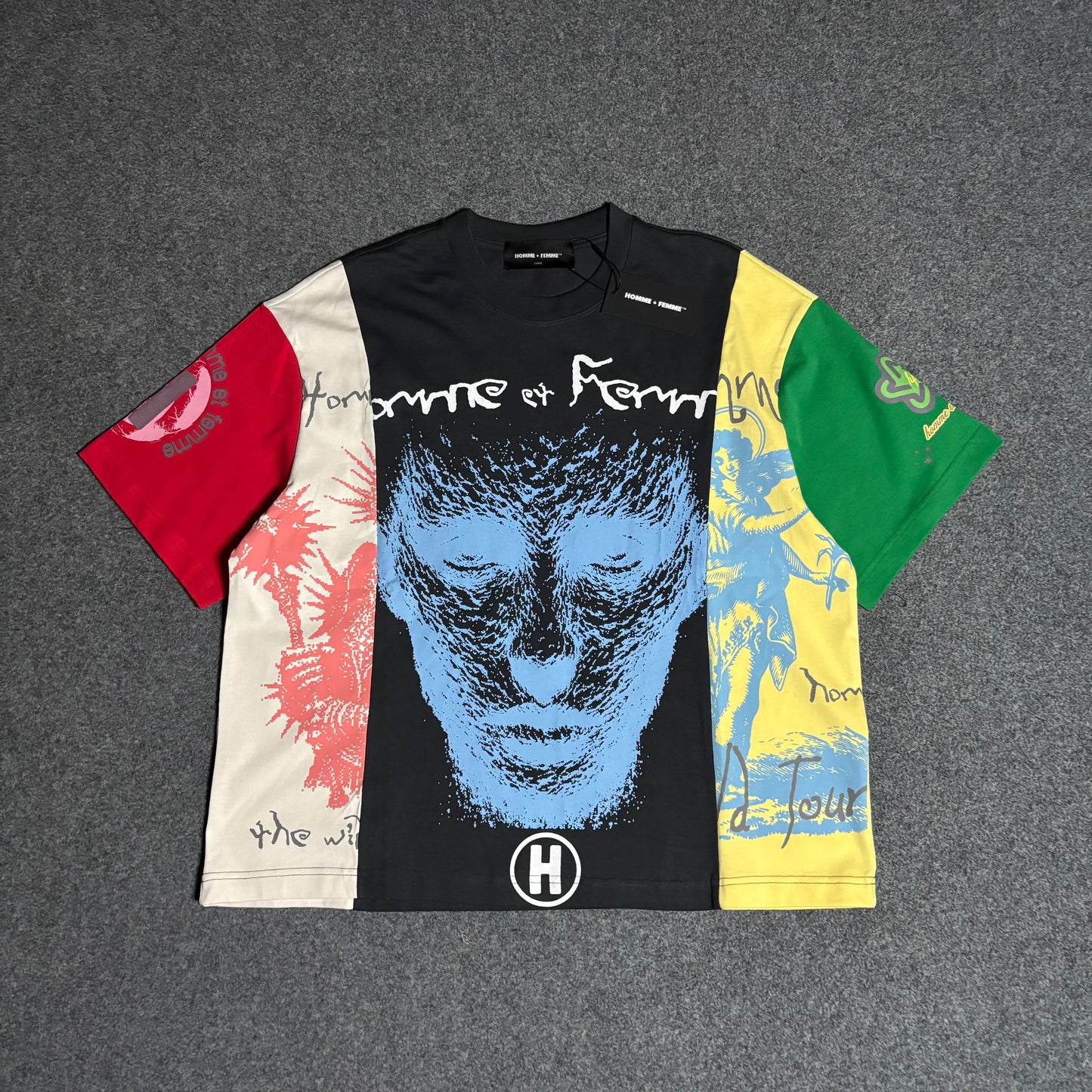 Homme Femme peyote tee
