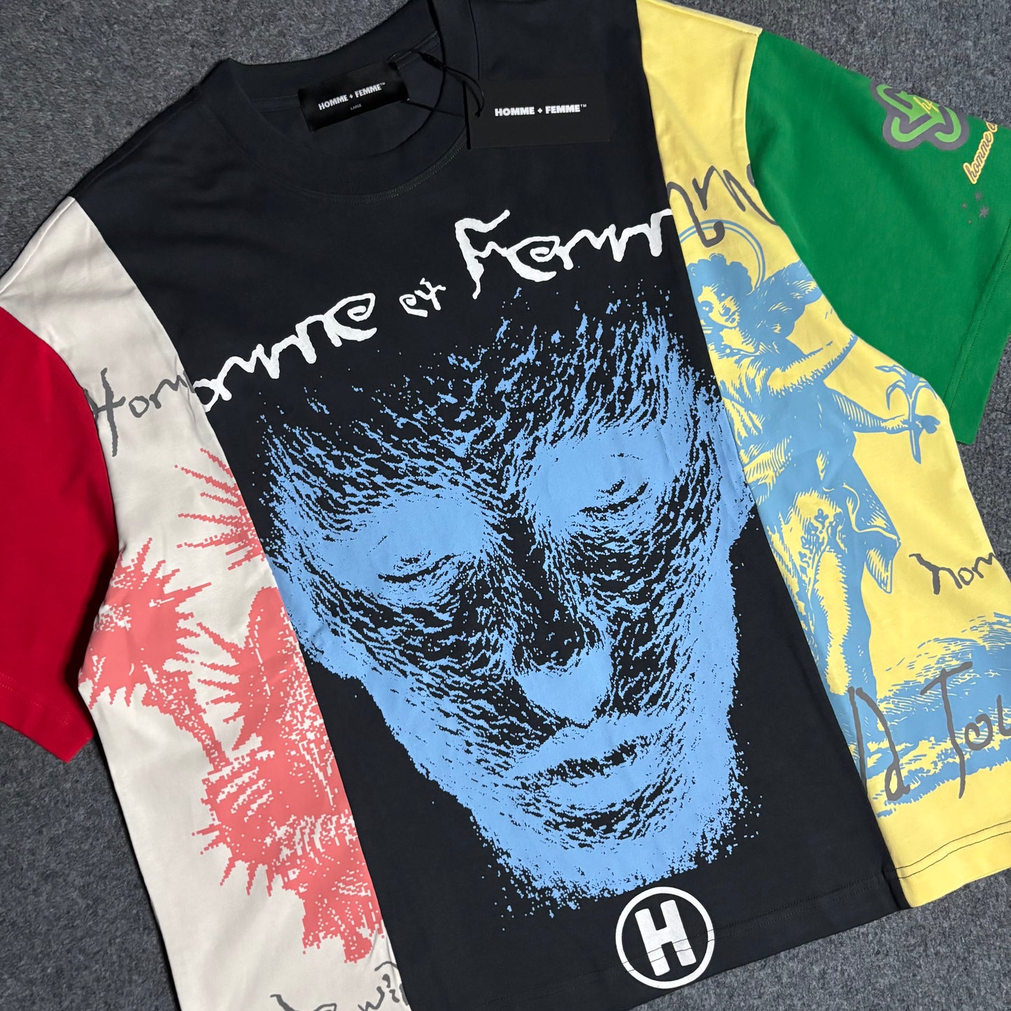 Homme Femme peyote tee