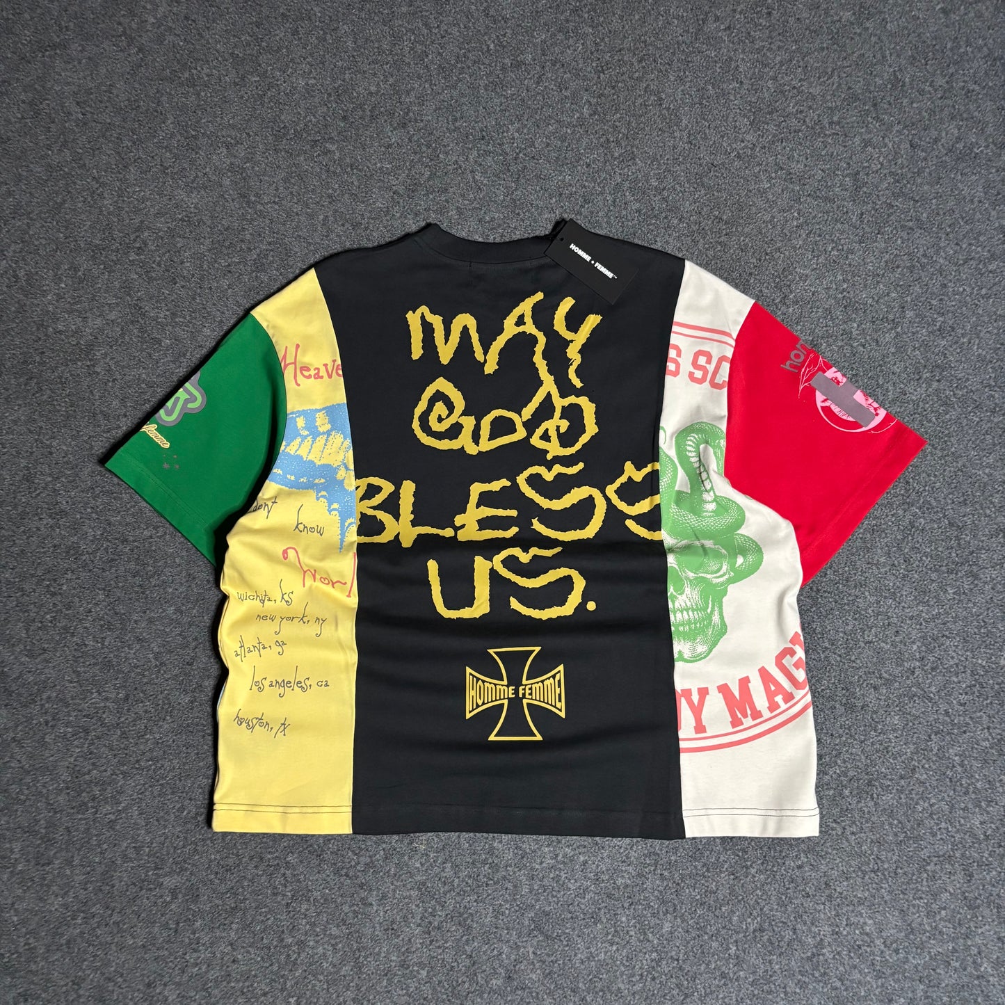 Homme Femme peyote tee