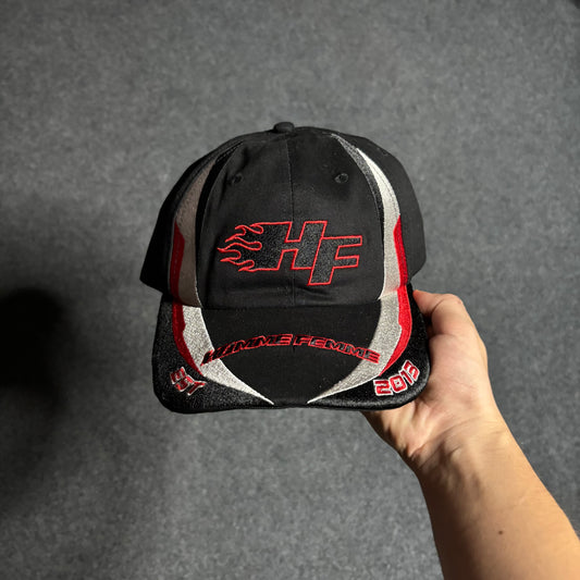 Homme Femme racing hat black