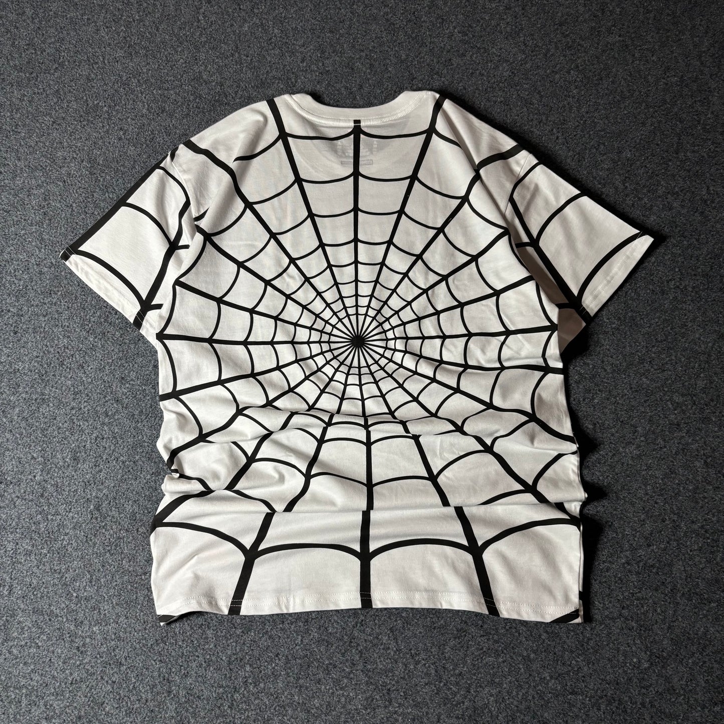 Supreme x Spiderman x Hanes web tee white