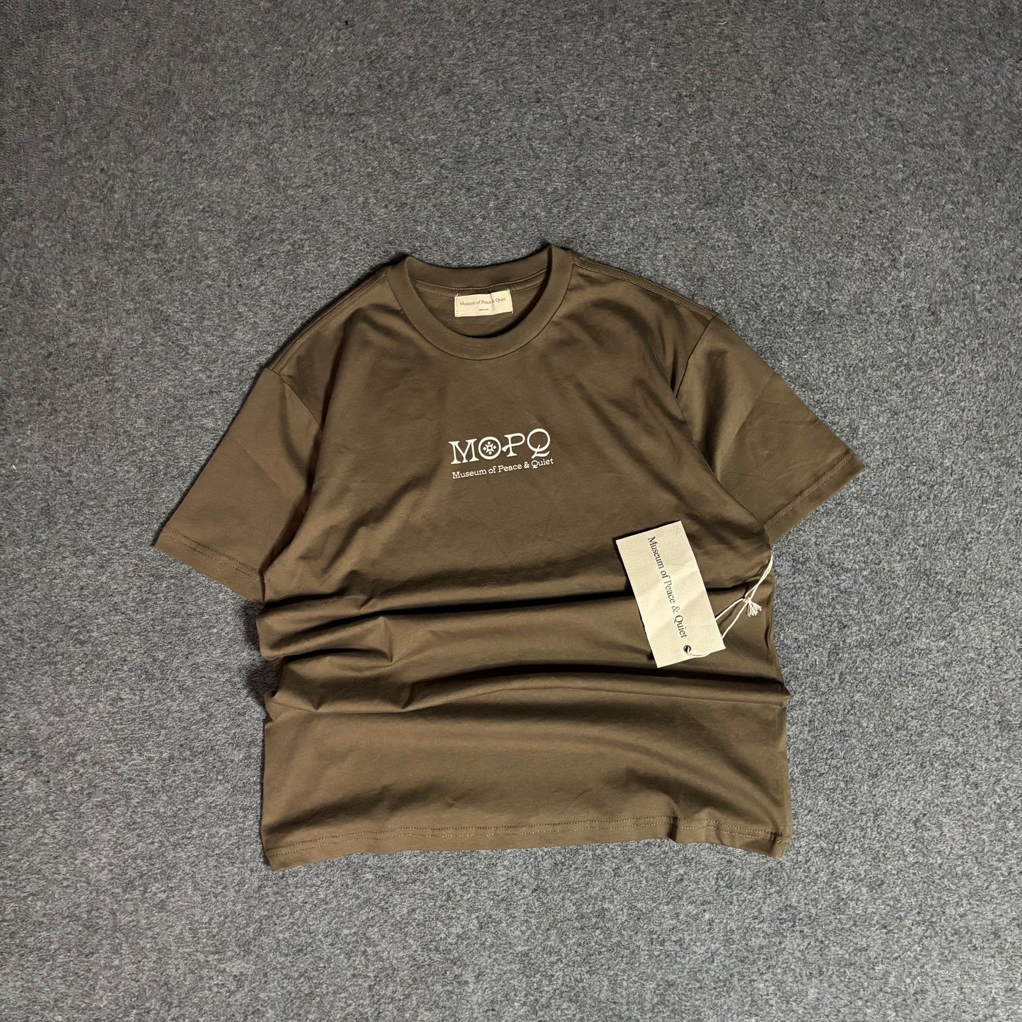 Museum of peace and quiet MOPQ southwest brown tee