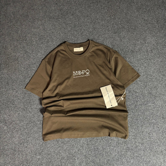 Museum of peace and quiet MOPQ southwest brown tee