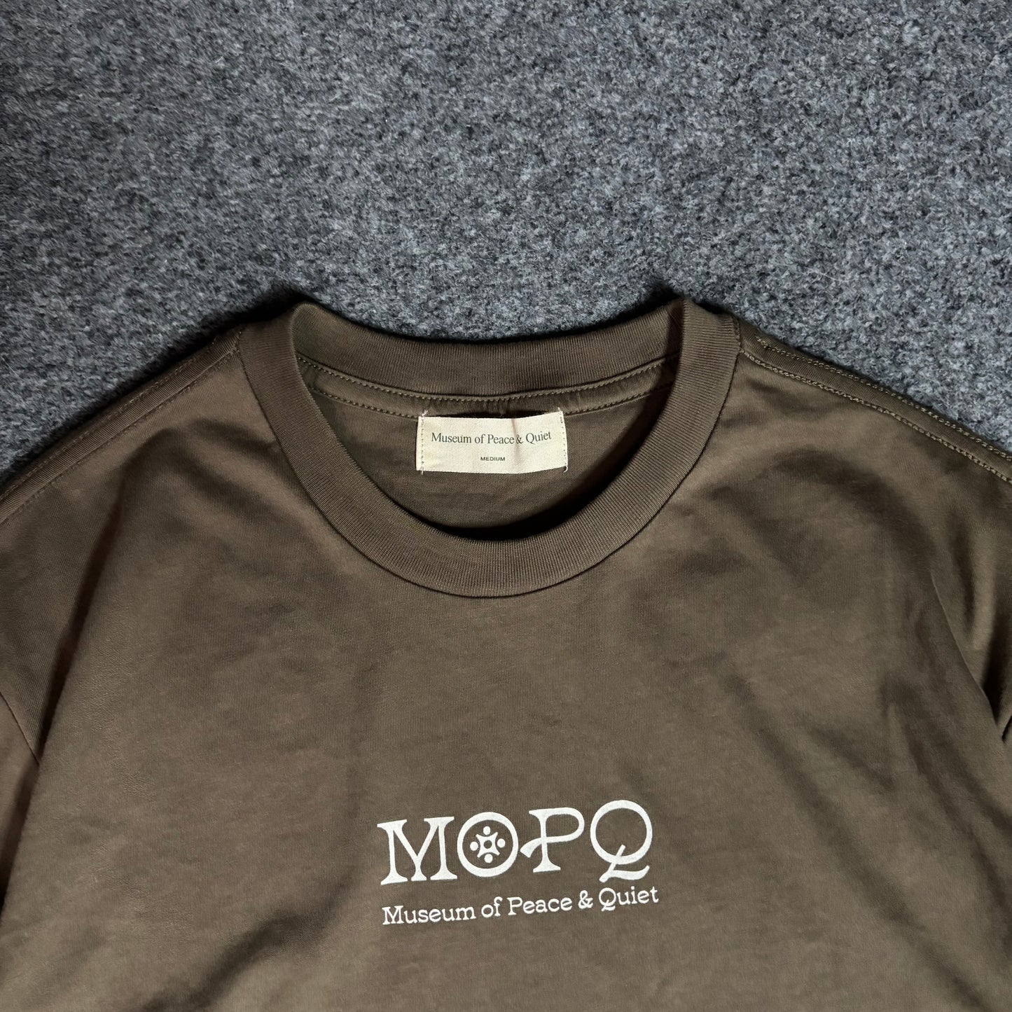 Museum of peace and quiet MOPQ southwest brown tee