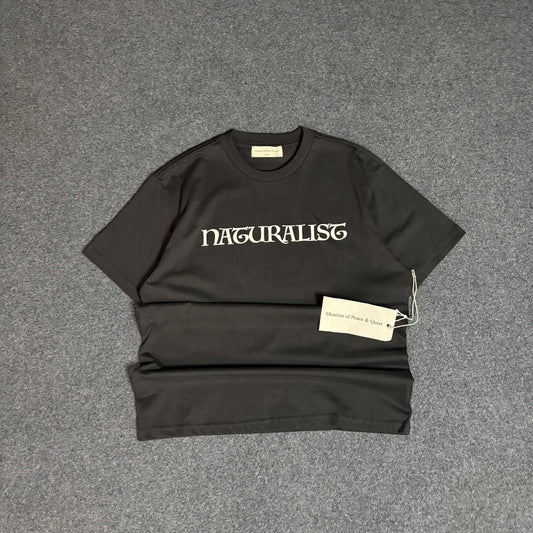 Museum of peace and quiet naturalist tee brown