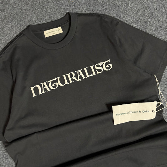Museum of peace and quiet naturalist tee brown