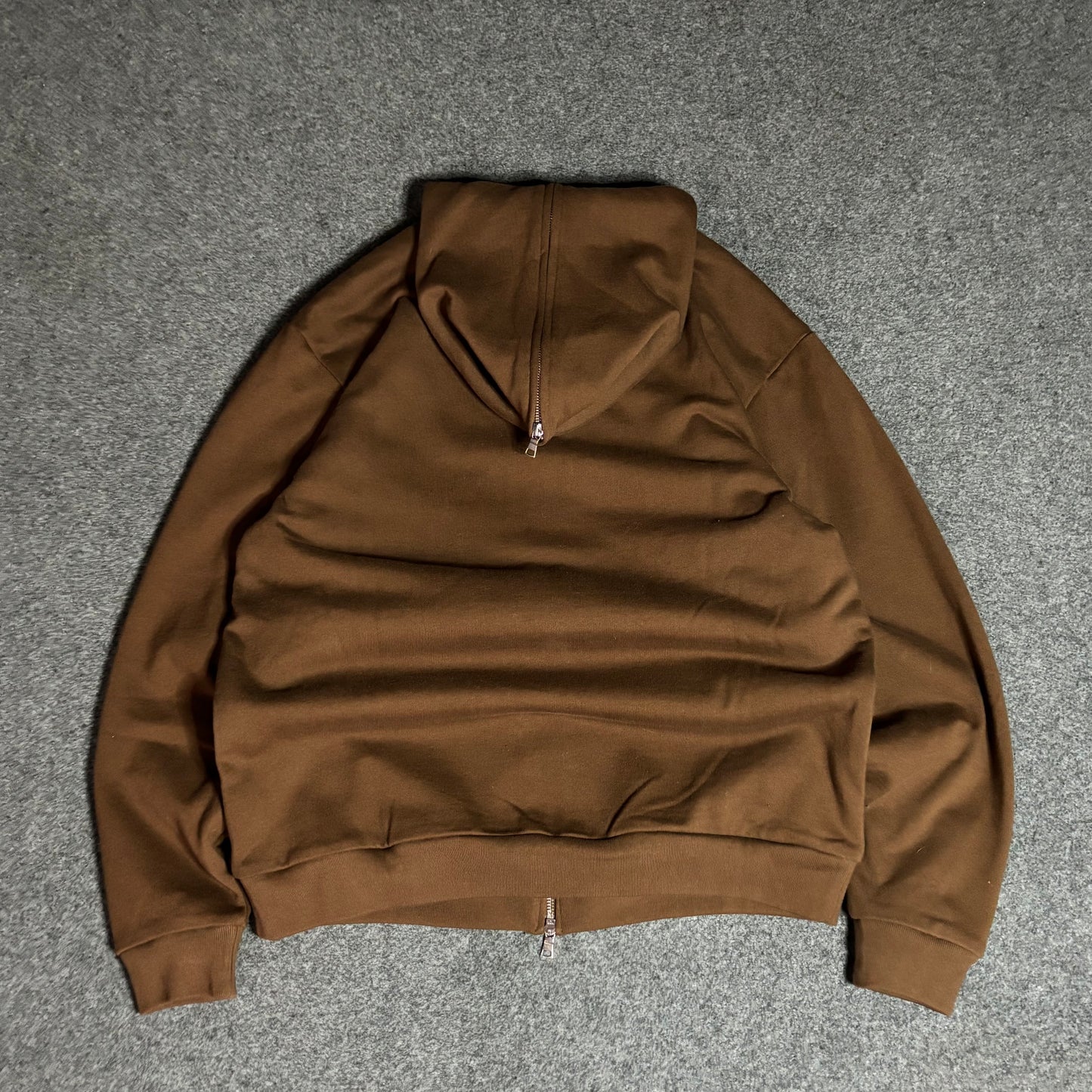 Ice cream x Vandy full zip napolitanean hoodie brown