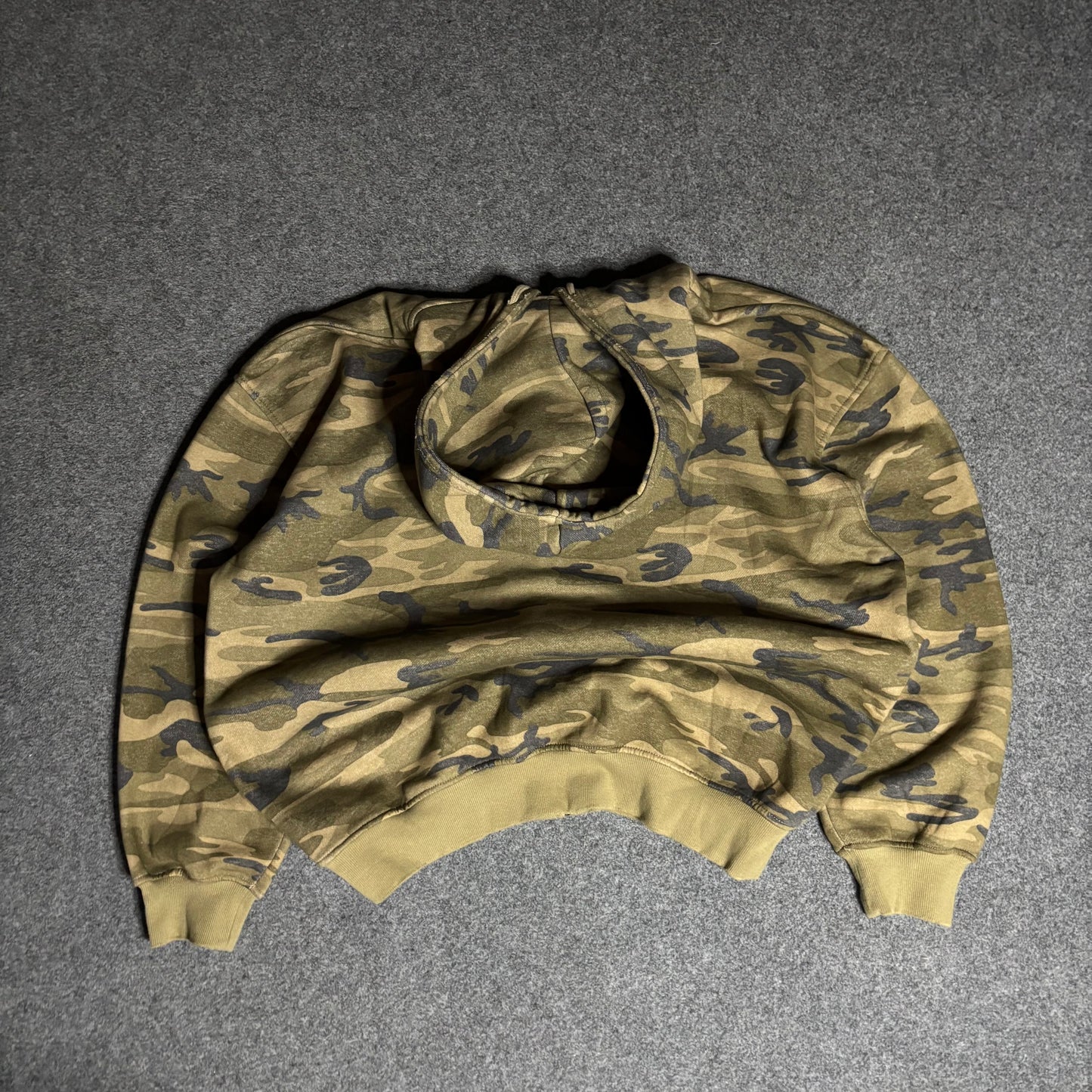 Silence + Noise camo zip up hoodie