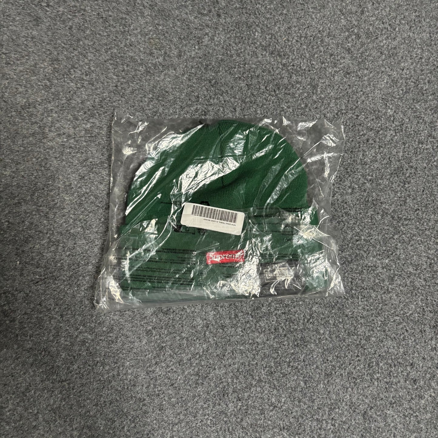 Supreme tribal S beanie green/yellow