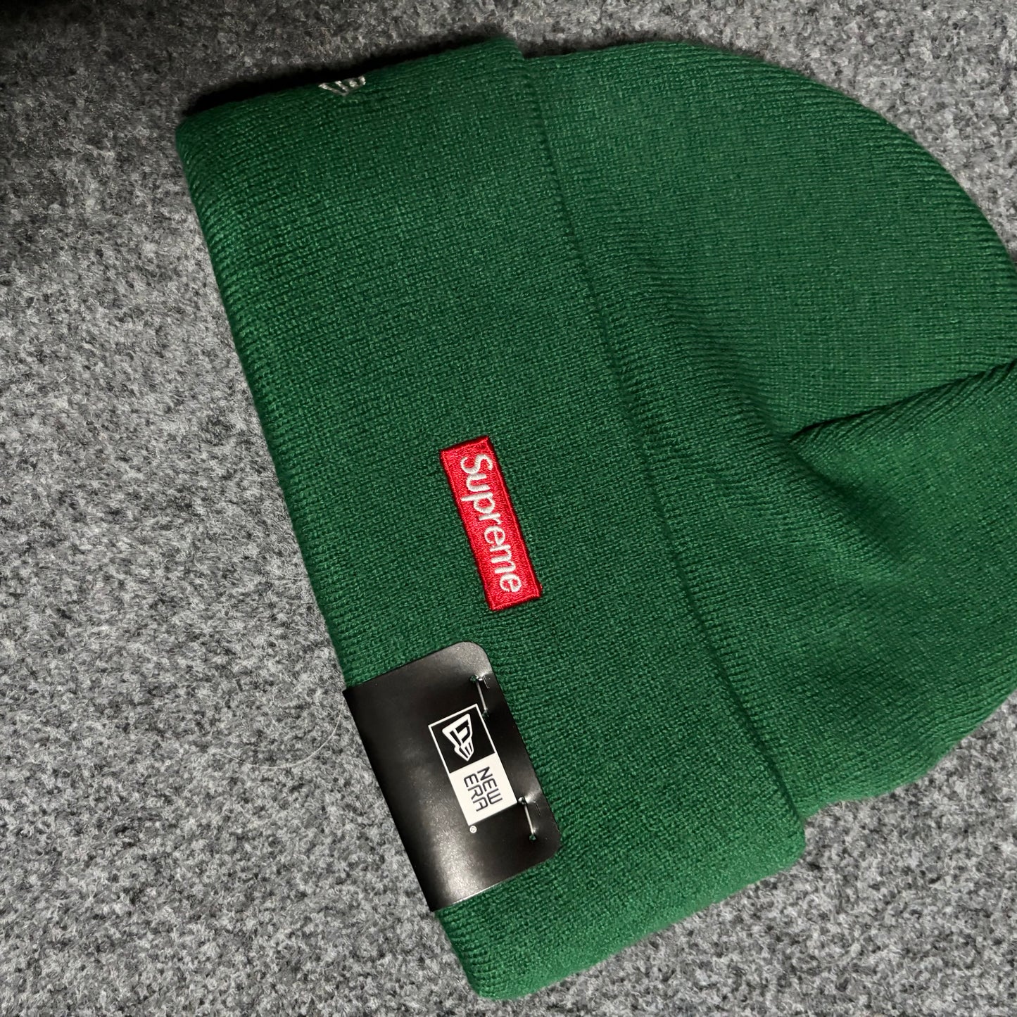 Supreme tribal S beanie green/yellow