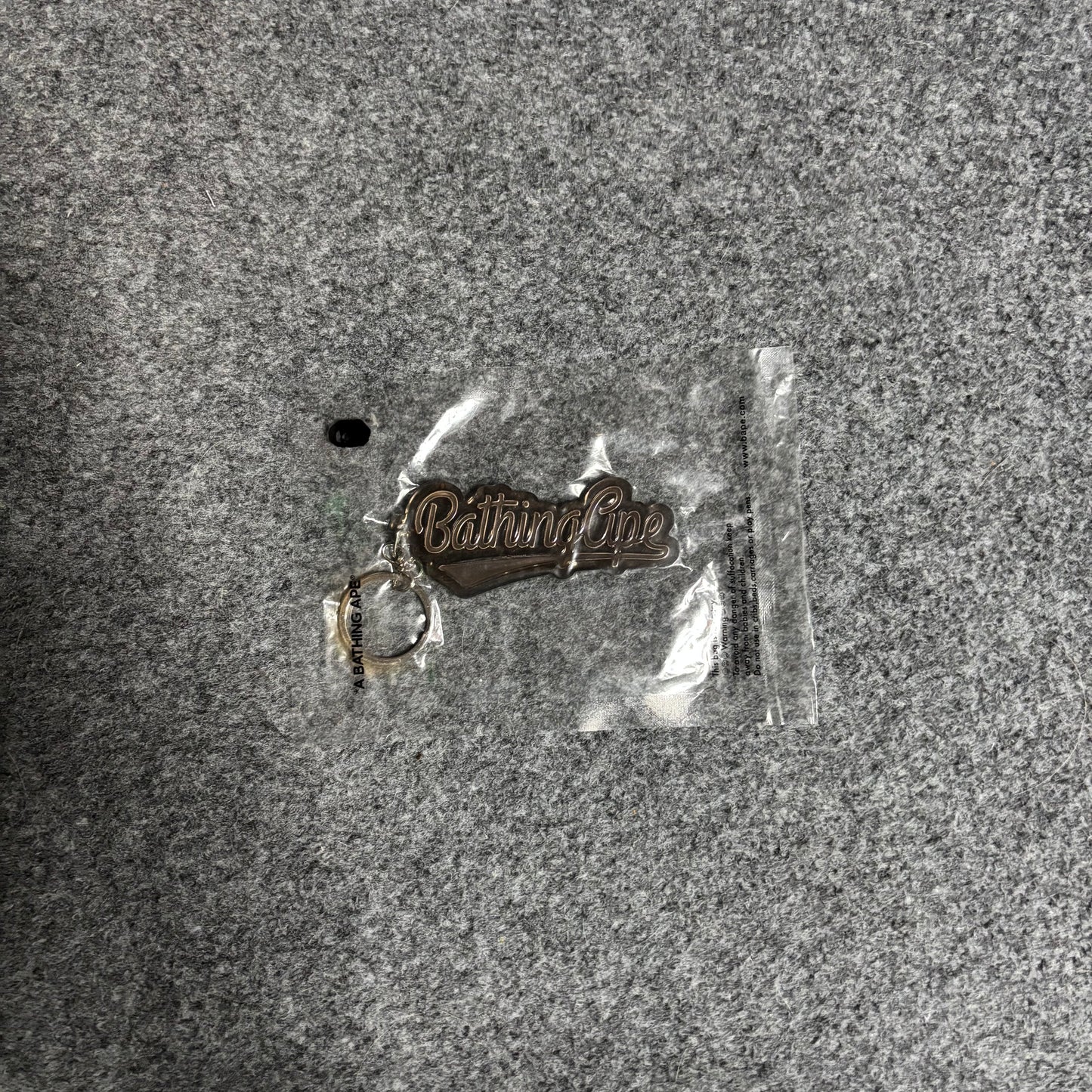 Bape reflective keychain