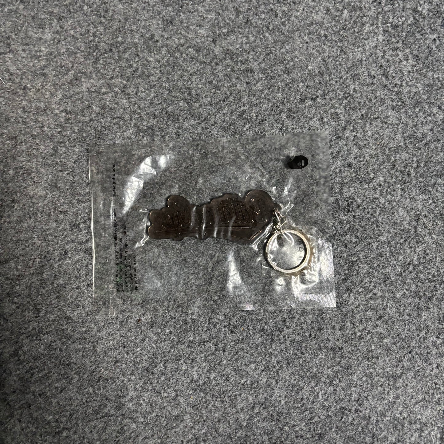 Bape reflective keychain